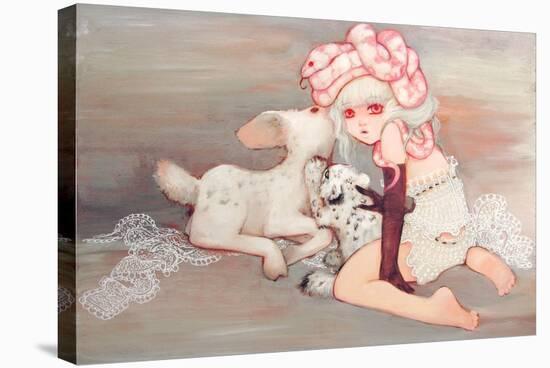 Pink Birthday Cake-Camilla D'Errico-Stretched Canvas