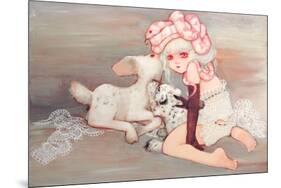 Pink Birthday Cake-Camilla D'Errico-Mounted Premium Giclee Print