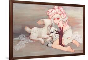 Pink Birthday Cake-Camilla D'Errico-Framed Art Print