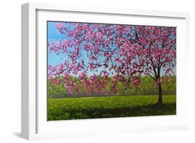 Pink Blossoms IX-Patty Baker-Framed Art Print