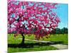 Pink Blossoms on a Summer Day-Patty Baker-Mounted Art Print