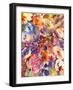 Pink & Blue-Neela Pushparaj-Framed Giclee Print