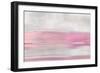 Pink Blush Stroke-Jake Messina-Framed Art Print