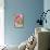 Pink Boho Floral I-Karen Fields-Mounted Art Print displayed on a wall