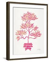 Pink Bonsai-Cat Coquillette-Framed Giclee Print