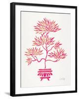 Pink Bonsai-Cat Coquillette-Framed Giclee Print