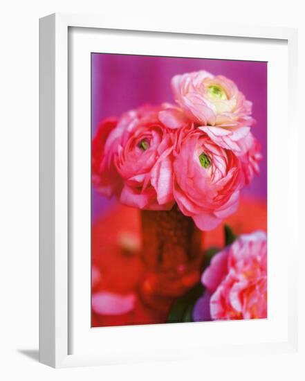 Pink Bouquet-Pernilla Bergdahl-Framed Art Print