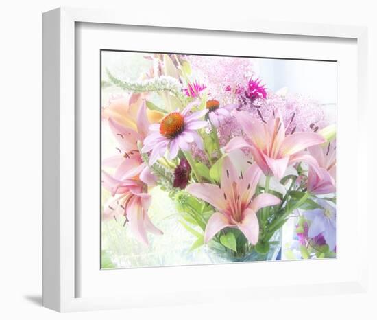 Pink Bouquet-Judy Stalus-Framed Art Print