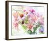 Pink Bouquet-Judy Stalus-Framed Art Print