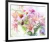 Pink Bouquet-Judy Stalus-Framed Art Print