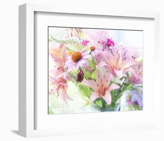 Pink Bouquet-Judy Stalus-Framed Art Print