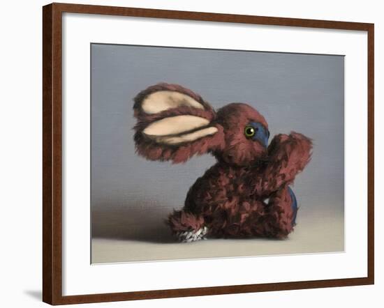 Pink Bunny, 2017,-Peter Jones-Framed Giclee Print