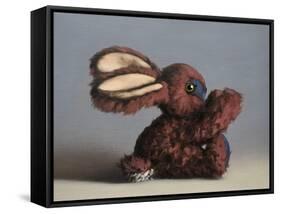 Pink Bunny, 2017,-Peter Jones-Framed Stretched Canvas