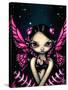 Pink Butterfly Fairy-Jasmine Becket-Griffith-Stretched Canvas