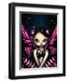 Pink Butterfly Fairy-Jasmine Becket-Griffith-Framed Art Print