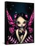 Pink Butterfly Fairy-Jasmine Becket-Griffith-Framed Stretched Canvas