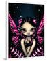 Pink Butterfly Fairy-Jasmine Becket-Griffith-Framed Art Print