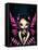 Pink Butterfly Fairy-Jasmine Becket-Griffith-Framed Stretched Canvas