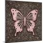 Pink Butterfly III-Todd Williams-Mounted Art Print