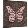 Pink Butterfly IV-Todd Williams-Mounted Art Print