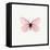 Pink Butterfly-PhotoINC-Framed Stretched Canvas