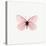 Pink Butterfly-PhotoINC-Stretched Canvas