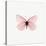 Pink Butterfly-PhotoINC-Stretched Canvas