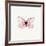 Pink Butterfly-PhotoINC-Framed Photographic Print