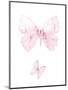 Pink Butterflys II-PI Juvenile-Mounted Art Print