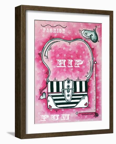 Pink By Design-Megan Aroon Duncanson-Framed Art Print