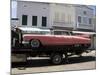 Pink Cadillac Being Transported, Duval Street, Key West, Florida, USA-R H Productions-Mounted Photographic Print