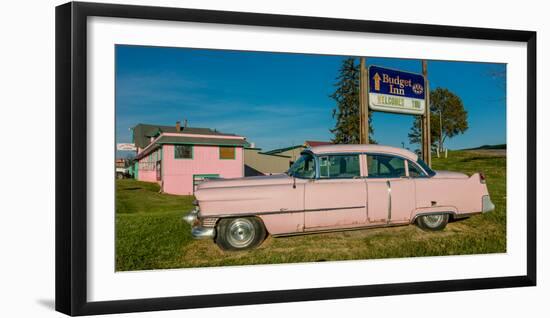 Pink Cadillac Diner, Natural Bridge, Virginia-null-Framed Photographic Print