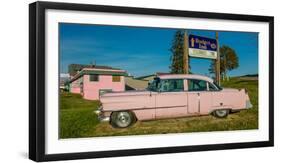 Pink Cadillac Diner, Natural Bridge, Virginia-null-Framed Photographic Print