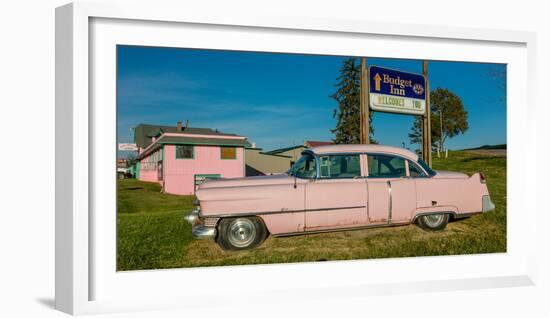 Pink Cadillac Diner, Natural Bridge, Virginia-null-Framed Photographic Print