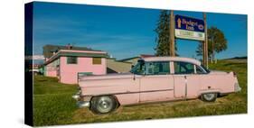 Pink Cadillac Diner, Natural Bridge, Virginia-null-Stretched Canvas