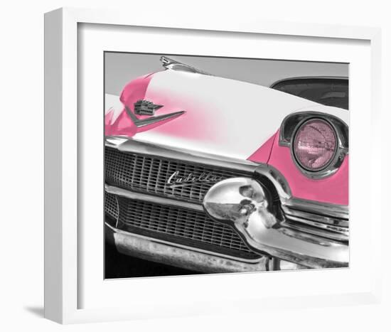 Pink Cadillac-Richard James-Framed Art Print