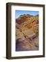 Pink Canyon, Valley of Fire State Park, Overton, Nevada, USA-Michel Hersen-Framed Photographic Print