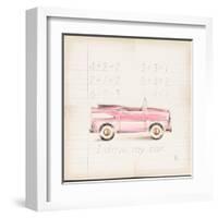 Pink Car-Lauren Hamilton-Framed Art Print