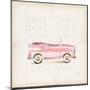Pink Car-Lauren Hamilton-Mounted Art Print