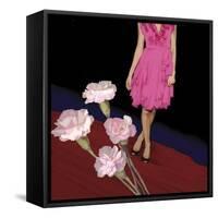Pink Carnations, 2008-Marjorie Weiss-Framed Stretched Canvas