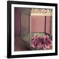 Pink Carnations in a Lantern-Tom Quartermaine-Framed Giclee Print