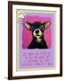 Pink Chihuahua-Cathy Cute-Framed Giclee Print