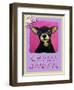 Pink Chihuahua-Cathy Cute-Framed Giclee Print