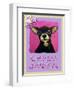 Pink Chihuahua-Cathy Cute-Framed Giclee Print