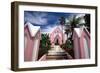 Pink Church, Hamilton, Bermuda-George Oze-Framed Photographic Print