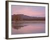 Pink Clouds and Pond at Sunrise, Bosque Del Apache National Wildlife Refuge, New Mexico, USA-James Hager-Framed Photographic Print