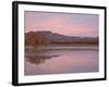 Pink Clouds and Pond at Sunrise, Bosque Del Apache National Wildlife Refuge, New Mexico, USA-James Hager-Framed Photographic Print