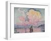 Pink Clouds, Antibes-Paul Signac-Framed Premium Giclee Print