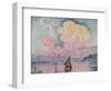 Pink Clouds, Antibes-Paul Signac-Framed Giclee Print