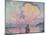 Pink Clouds, Antibes-Paul Signac-Mounted Giclee Print